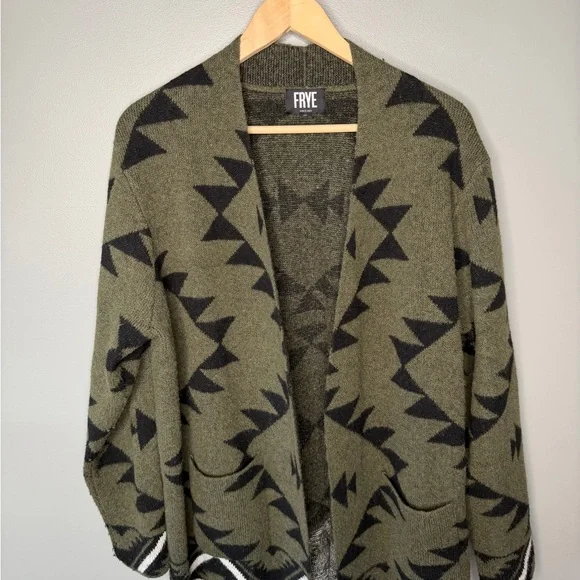 FRYE Long Aztec Cardigan - Picture 4 of 10